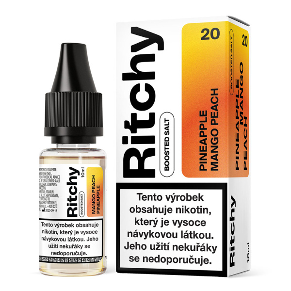 Liquid Ritchy Nic Salt - Pineapple Mango Peach 10ml