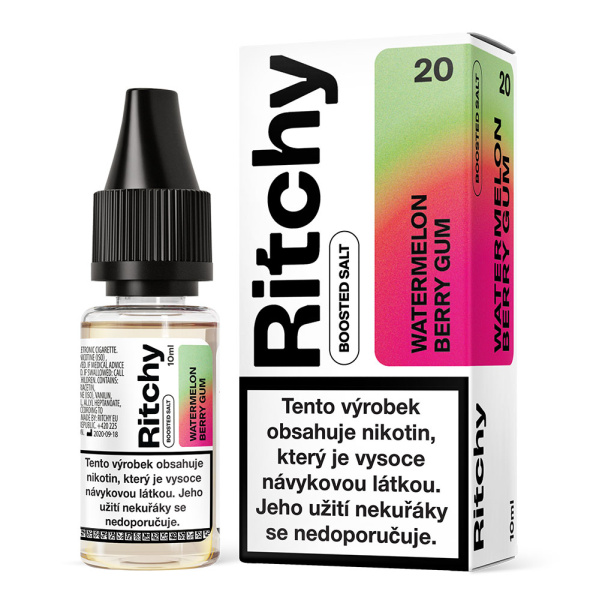 Liquid Ritchy Nic Salt - Watermelon Berry Gum 10ml