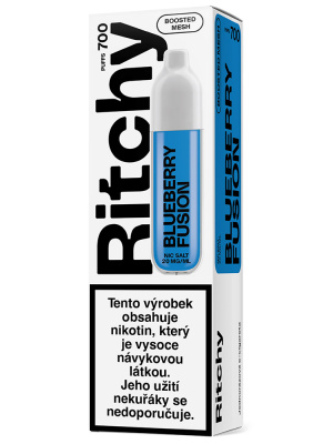 Ritchy Bar 700 vapo Blueberry Fusion 500mAh 2ml 20mg 1 ks