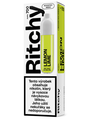 Ritchy Bar 700 vapo Lemon Lime 500mAh 2ml 20mg 1 ks