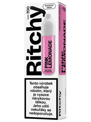 Ritchy Bar 700 vapo Pink Lemonade 500mAh 2ml 20mg 1 ks