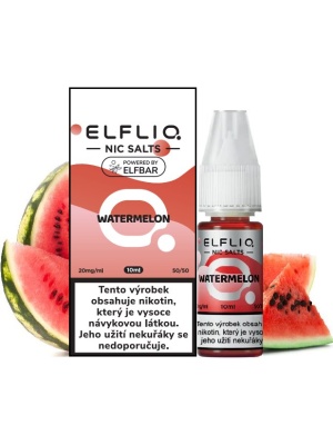 Elf Bar Liquid ELFLIQ Nic SALT Watermelon 10ml - 20mg