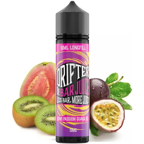 Juice Sauz Příchuť Drifter Bar Juice S&V 16ml Kiwi Passionfruit Guava Ice