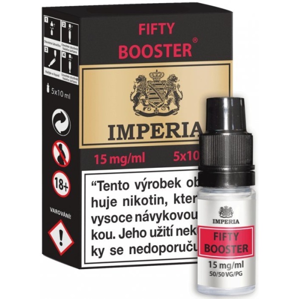 Booster IMPERIA Fifty PG50-VG50 5x10ml-15mg