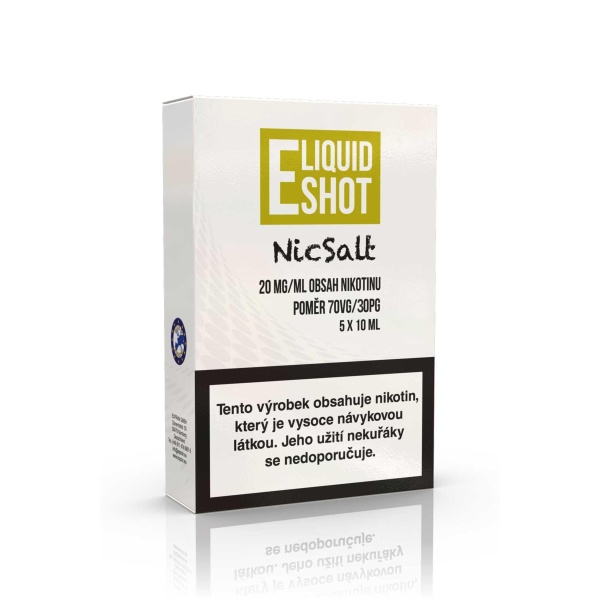 EXPRAN GmbH 5 pack E-Liquid Shot Booster NicSalt 30PG/70VG 5 x 10 ml 20 mg