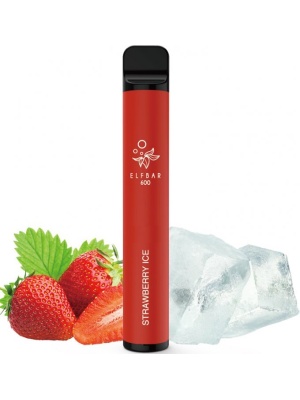 Elf Bar 600 vapo 20mg Strawberry Ice