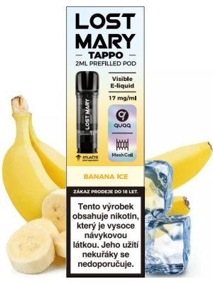 Elf Bar LOST MARY TAPPO Pods cartridge 1Pack Banana Ice 17mg