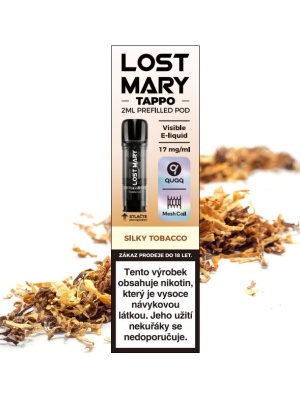 Elf Bar LOST MARY TAPPO Pods cartridge 1Pack Silky Tobacco 17mg