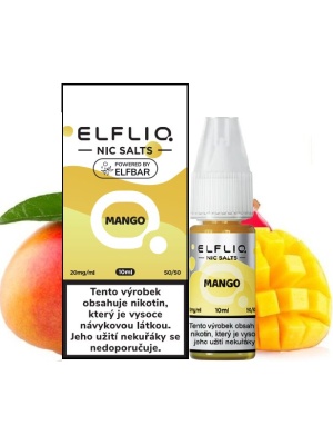 Elf Bar Liquid ELFLIQ Nic SALT Mango 10ml - 20mg