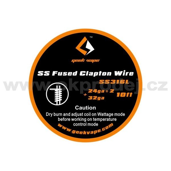 GeekVape SS Fused Clapton Wire