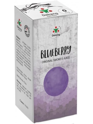 Liquid Dekang Blueberry 10ml - 0mg (Borůvka)