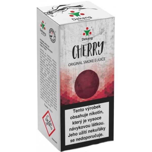 Liquid Dekang Cherry 10ml - 3mg (Třešeň)