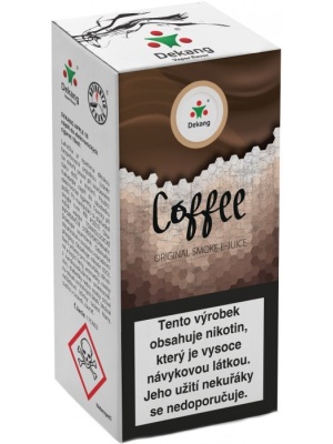 Liquid Dekang Coffee 10ml - 6mg (Káva)