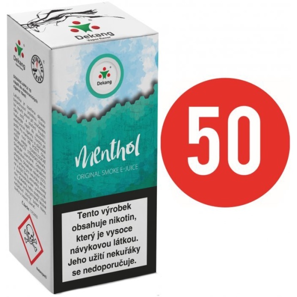 Liquid Dekang Fifty Menthol 10ml - 6mg (Mentol)