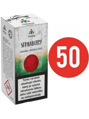 Liquid Dekang Fifty Strawberry 10ml - 16mg (Jahoda)