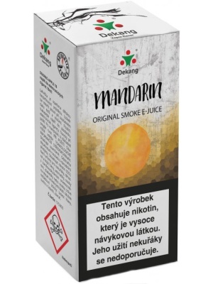 Liquid Dekang Mandarin 10ml - 11mg (Mandarinka)