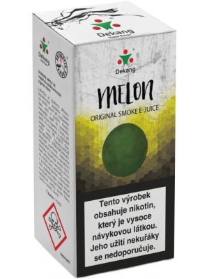 Liquid Dekang Melon 10ml - 16mg (Žlutý meloun)