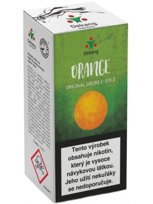 Liquid Dekang Orange 10ml - 6mg (Pomeranč)