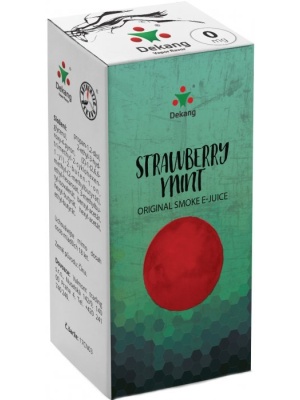 Liquid Dekang Strawberry Mint 10ml - 0mg (Jahoda s mátou)