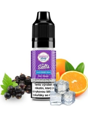 Liquid Dinner Lady Nic SALT Black Orange Crush 10ml - 20mg