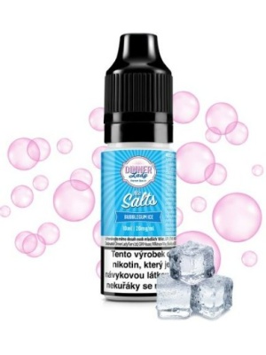 Liquid Dinner Lady Nic SALT Bubblegum Ice 10ml - 20mg