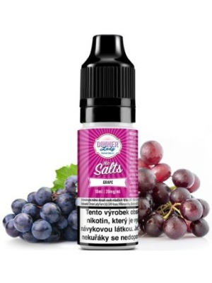 Liquid Dinner Lady Nic SALT Grape 10ml - 20mg