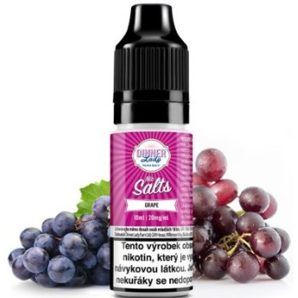 Liquid Dinner Lady Nic SALT Grape 10ml - 20mg