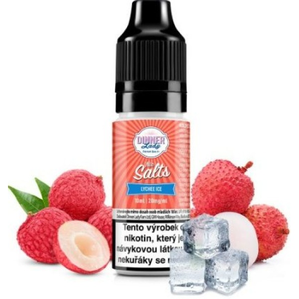 Liquid Dinner Lady Nic SALT Lychee Ice 10ml - 20mg