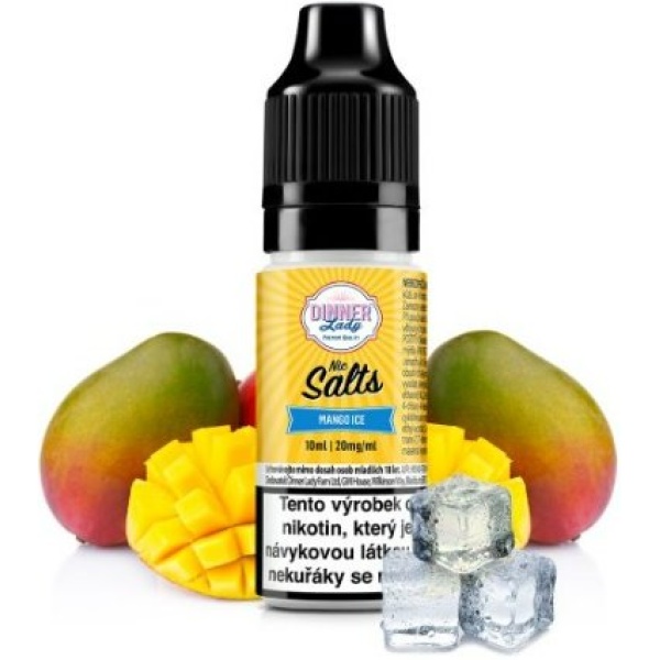 Liquid Dinner Lady Nic SALT Mango Ice 10ml - 20mg