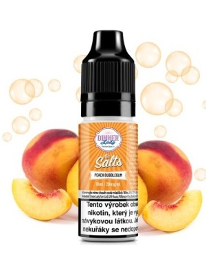 Liquid Dinner Lady Nic SALT Peach Bubblegum 10ml - 20mg