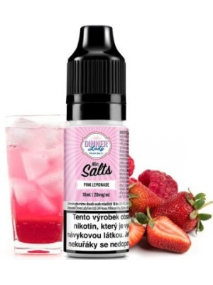 Liquid Dinner Lady Nic SALT Pink Lemonade 10ml - 20mg