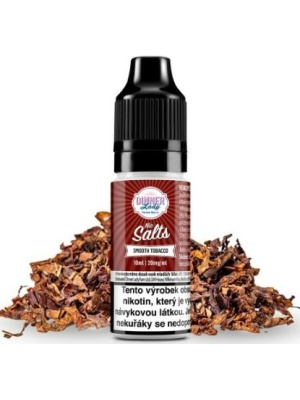 Liquid Dinner Lady Nic SALT Smooth Tobacco 10ml - 20mg