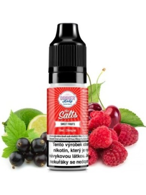 Liquid Dinner Lady Nic SALT Sweet Fruits Ice 10ml - 20mg