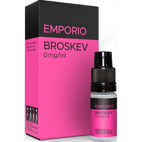 Liquid EMPORIO Broskev 10ml - 0mg