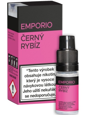 Liquid EMPORIO Černý Rybíz 10ml - 18mg