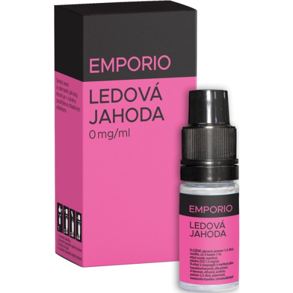 Liquid EMPORIO Ledová Jahoda 10ml - 0mg