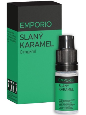 Liquid EMPORIO Slaný Karamel 10ml - 0mg