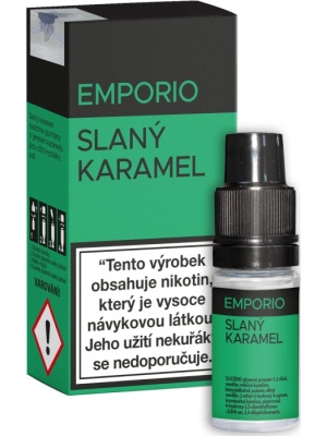 Liquid EMPORIO Slaný Karamel 10ml - 12mg