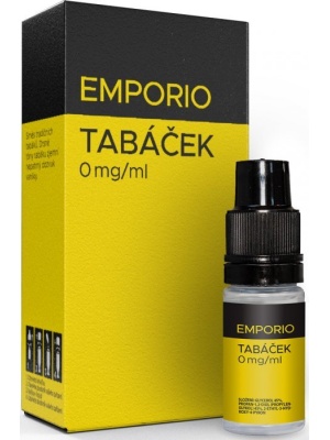 Liquid EMPORIO Tabáček 10ml - 0mg