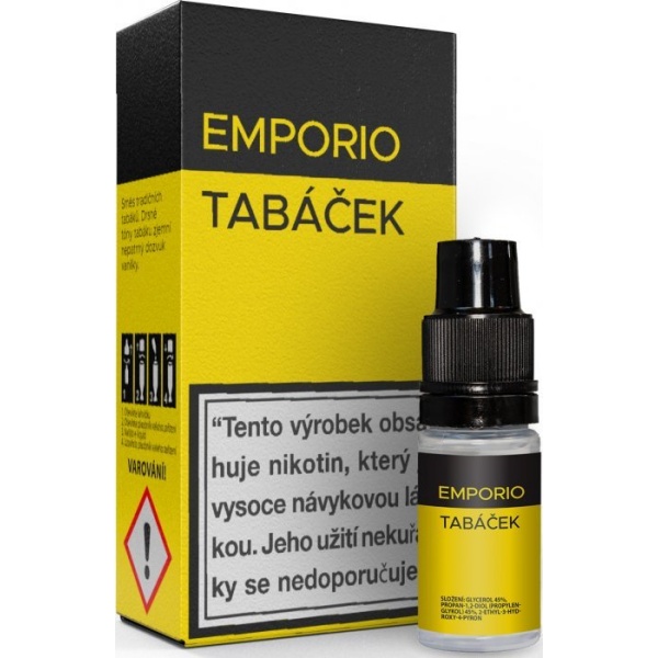 Liquid EMPORIO Tabáček 10ml - 18mg