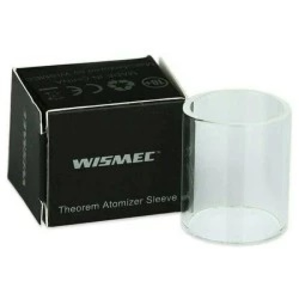 Náhradní pyrex tělo pro WISMEC Theorem - Čirá