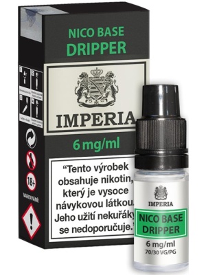 Nikotinová báze IMPERIA Dripper PG30-VG70 10ml-6mg 1Pack