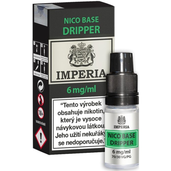 Nikotinová báze IMPERIA Dripper PG30-VG70 10ml-6mg 1Pack