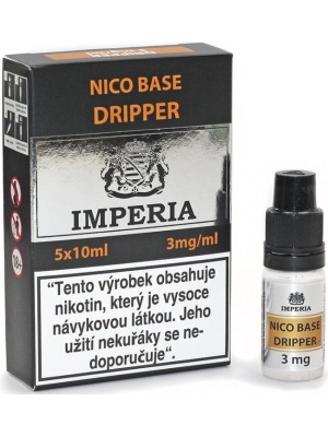 Nikotinová báze IMPERIA Dripper PG30-VG70 5x10ml-3mg