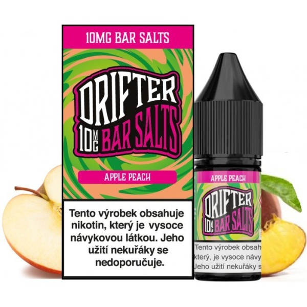 Ostatní Liquid Drifter Bar Salts Apple Peach 10ml - 10mg