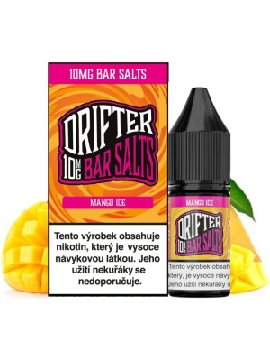 Ostatní Liquid Drifter Bar Salts Mango Ice 10ml - 10mg