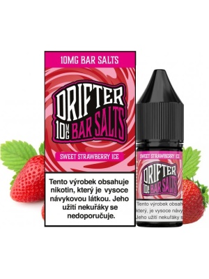 Ostatní Liquid Drifter Bar Salts Sweet Strawberry Ice 10ml - 10mg