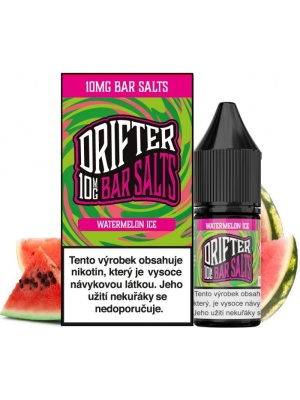 Ostatní Liquid Drifter Bar Salts Watermelon Ice 10ml - 10mg