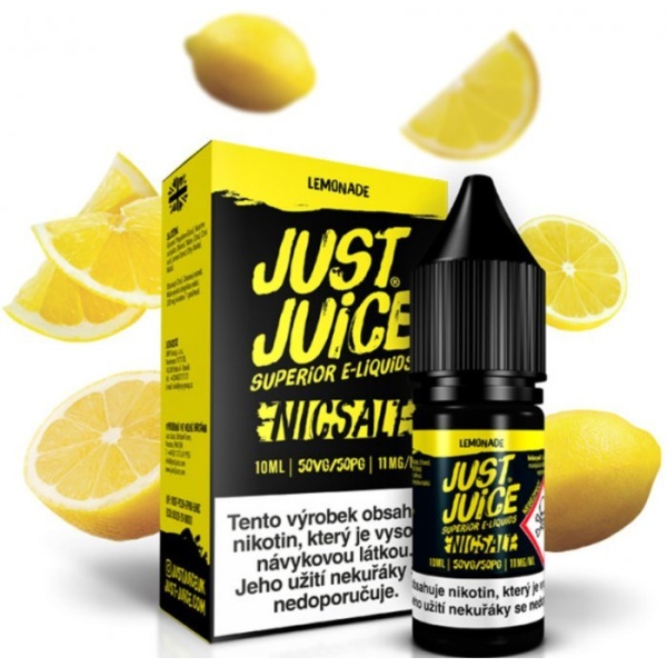 Ostatní Liquid Just Juice SALT Lemonade 10ml - 11mg