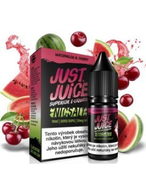 Ostatní Liquid Just Juice SALT Watermelon & Cherry 10ml - 20mg